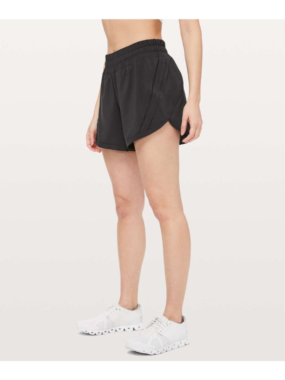 Lululemon Black Track That Shorts Running Athletic Women's 6 - Picture 2 of 7